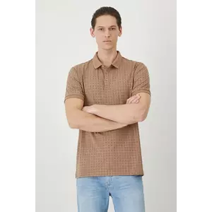 Medicine tricou polo barbati, culoarea bej imagine