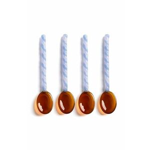 &k amsterdam set de linguri Spoon Duet Amber 4-pack imagine