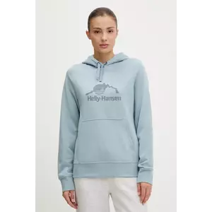Helly Hansen bluza NORD GRAPHIC femei, cu glugă, cu imprimeu, 62981 imagine