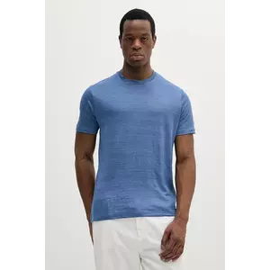 Paul&Shark tricou de in barbati, culoarea albastru marin, neted, 25411020 imagine