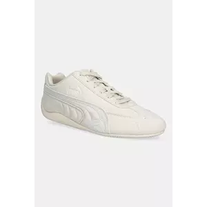 Puma sneakers din piele intoarsă Speedcat OG culoarea bej, 398846 imagine