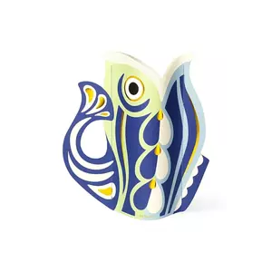 Octaevo vază decorativă Fish Blue imagine
