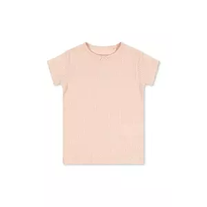 Konges Sløjd tricou MINNIE TEE GOTS culoarea roz, KS103151 imagine