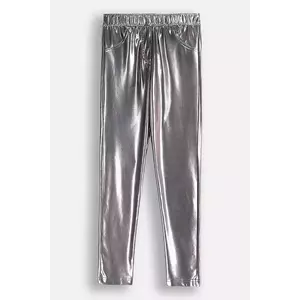 Coccodrillo colanți culoarea argintiu, uni, COSMIC GIRL JUNIOR imagine