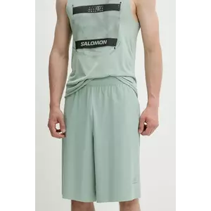 MM6 Maison Margiela pantaloni scurți culoarea verde, SH0MU0017.M35417 imagine