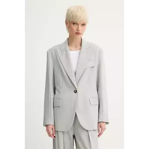 Day Birger et Mikkelsen sacou de lână Armand culoarea gri, un singur rand de nasturi, uni, DAY65243648 imagine