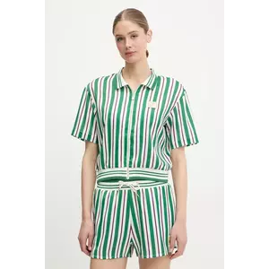 Fila cămașă Lassance culoarea verde, cu guler clasic, regular, FAW0996 imagine