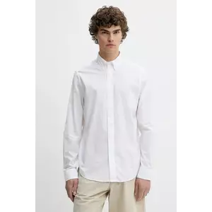 Timberland cămașă din bumbac culoarea alb, cu guler button-down, regular, TB0A6GRH1001 imagine