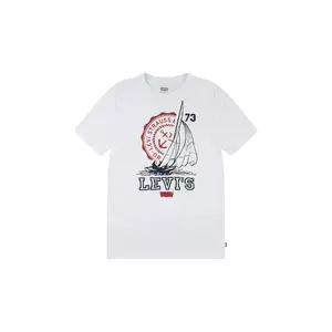 Levi's tricou COASTAL CLUB TEE culoarea alb, cu imprimeu, 8EM281 imagine