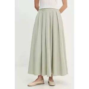 Answear Lab fustă culoarea verde, maxi, evazati imagine