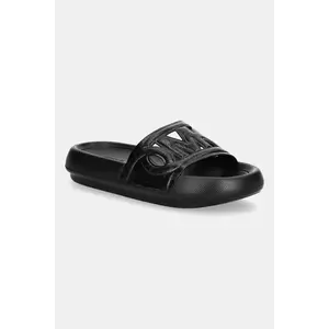 MICHAEL Michael Kors șlapi de piele Splash culoarea negru, 40R5SPFA1L.001 imagine