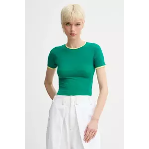 Sunnei tricou culoarea verde, PRTWWJER009 imagine