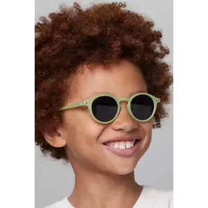 IZIPIZI ochelari de soare IZIPIZI JUNIOR SUN #d Pear culoarea verde, #d imagine