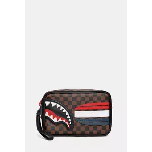 Sprayground portfard culoarea maro, 910B7492NSZ imagine