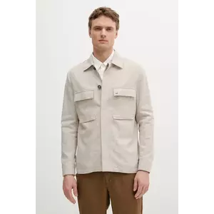 Michael Kors geacă culoarea bej, de tranzitie, MK0SB01084 imagine