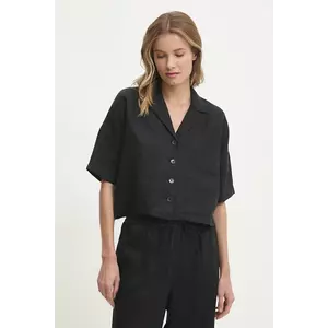 Dkny cămașă culoarea negru, cu guler clasic, regular, P3KACRX8 imagine