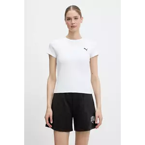 Puma tricou culoarea alb, 629766 imagine