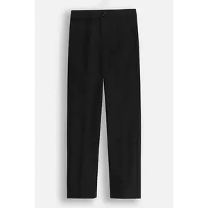 Coccodrillo pantaloni culoarea negru, ELEGANT JUNIOR BOY imagine