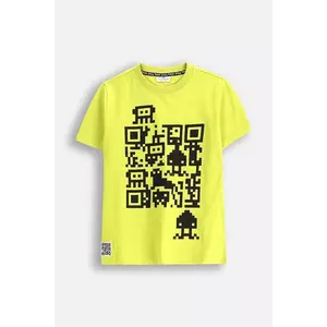 Coccodrillo tricou culoarea verde, cu imprimeu, GAMER BOY JUNIOR imagine