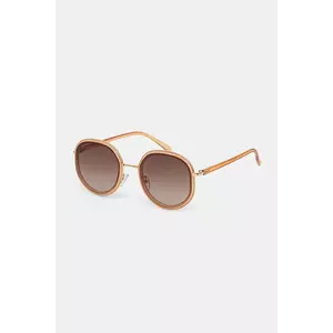 Answear Lab ochelari de soare femei, culoarea bej imagine