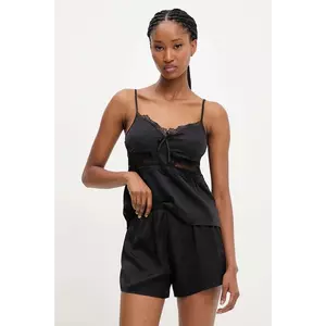 Answear Lab pijama femei, culoarea negru imagine