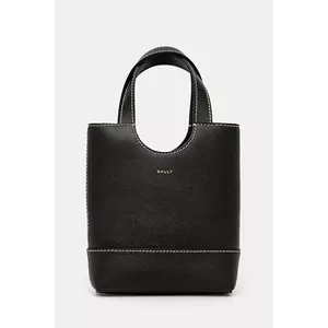 Bally poseta de piele culoarea maro, WAE069 imagine
