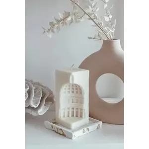 Temida lumânare decorativă Pantheon 305 g culoarea bej imagine