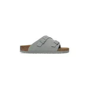 Birkenstock papuci din piele Zürich barbati, 1029184 imagine