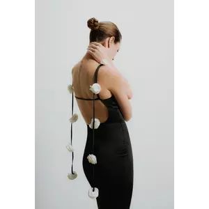 Answear Lab rochie culoarea negru, maxi, dreaptă imagine