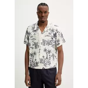 ZADIG&VOLTAIRE cămașă culoarea bej, relaxed, WMSH01327 imagine