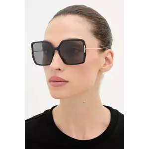 Tom Ford ochelari de soare Joanna culoarea negru, FT1039_5905D imagine