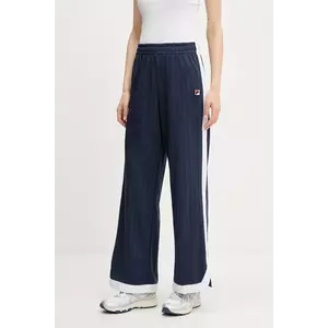 Fila pantaloni de trening Lorce culoarea bleumarin, uni, FAW1012 imagine