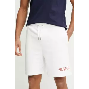 Fila pantaloni scurți Lamswaarde culoarea alb, FAM0909 imagine