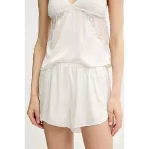 Abercrombie & Fitch pantaloni scurți de pijama culoarea bej, KI146-5052 imagine