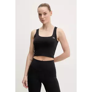 Under Armour top de antrenament culoarea negru, 6007656 imagine