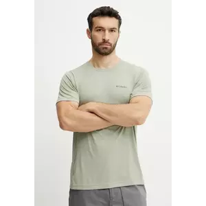 Columbia tricou sport Zero Rules culoarea verde, uni, 2118501 imagine