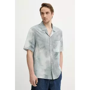 IRO cămașă din amestec de in culoarea gri, relaxed, MP18NAM imagine