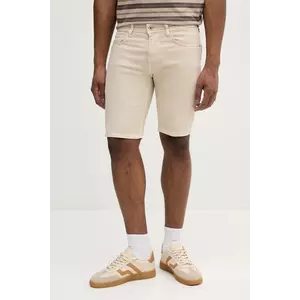 Pepe Jeans pantaloni scurți TAPER SHORT culoarea bej, PM801084YH2 imagine