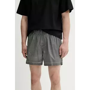 Sunnei pantaloni scurți culoarea gri, RTWXBOT021 imagine