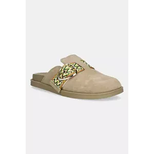 Blauer papuci din piele GLADE culoarea bej, S5GLADE04 imagine