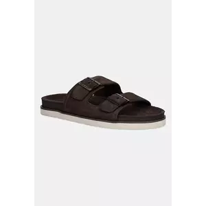 Gant papuci din piele Fairfo culoarea maro, 30631863.G46 imagine