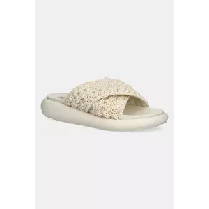 Steve Madden papuci Guideline culoarea bej, cu platforma, SM11003828 imagine