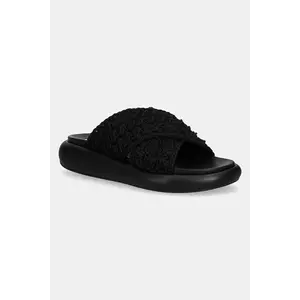 Steve Madden papuci Guideline culoarea negru, cu platforma, SM11003828 imagine