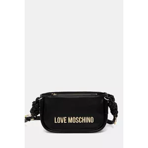 Love Moschino geantă culoarea negru, JC4235PP0MKL0000 imagine