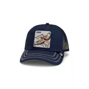 Goorin Bros șapcă Flying High culoarea bleumarin, cu imprimeu, 101-2119 imagine