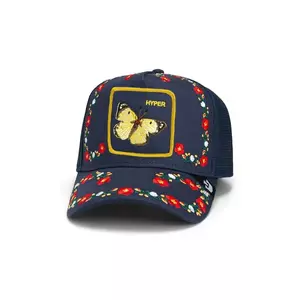 Goorin Bros șapcă Hyper Active culoarea bleumarin, cu imprimeu, 101-1920 imagine