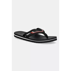 Pepe Jeans papuci WEST CLUB culoarea negru, PMS70162 imagine