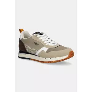 Aeronautica Militare sneakers SC283CT3544 culoarea bej, SC283CT3544 imagine