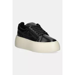 Giuseppe Zanotti sneakers din piele Alma culoarea negru, RS50009.001 imagine