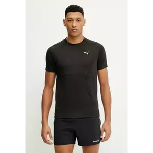 Puma tricou de antrenament culoarea negru, cu imprimeu, 629673 imagine